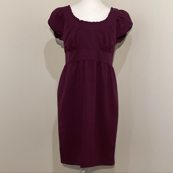 LOFT Dresses & Skirts - Loft Women's Drop Waist Purple Dress